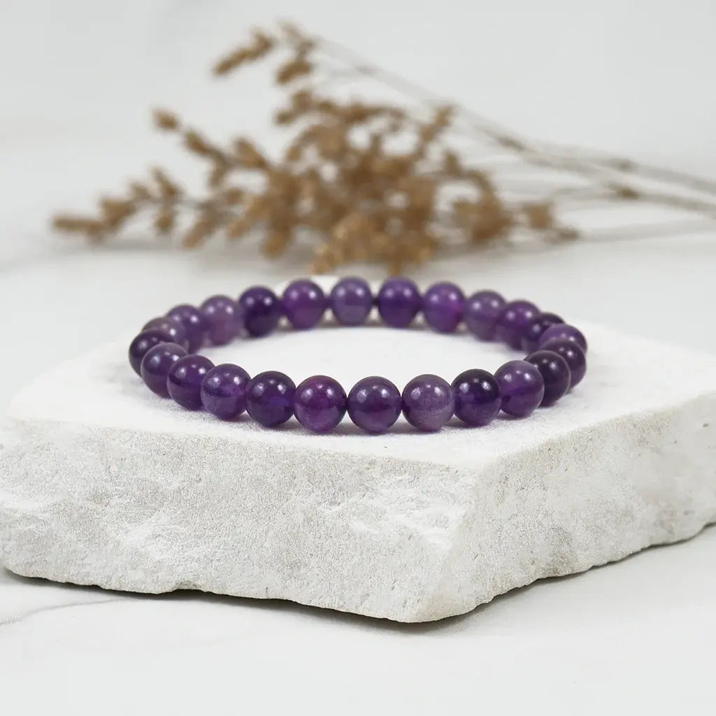Natural Amethyst Bracelet