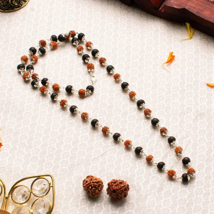 Divya Raksha Rudraksha & Karungali Mala