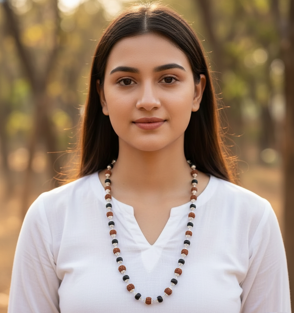 Divya Raksha Rudraksha & Karungali Mala